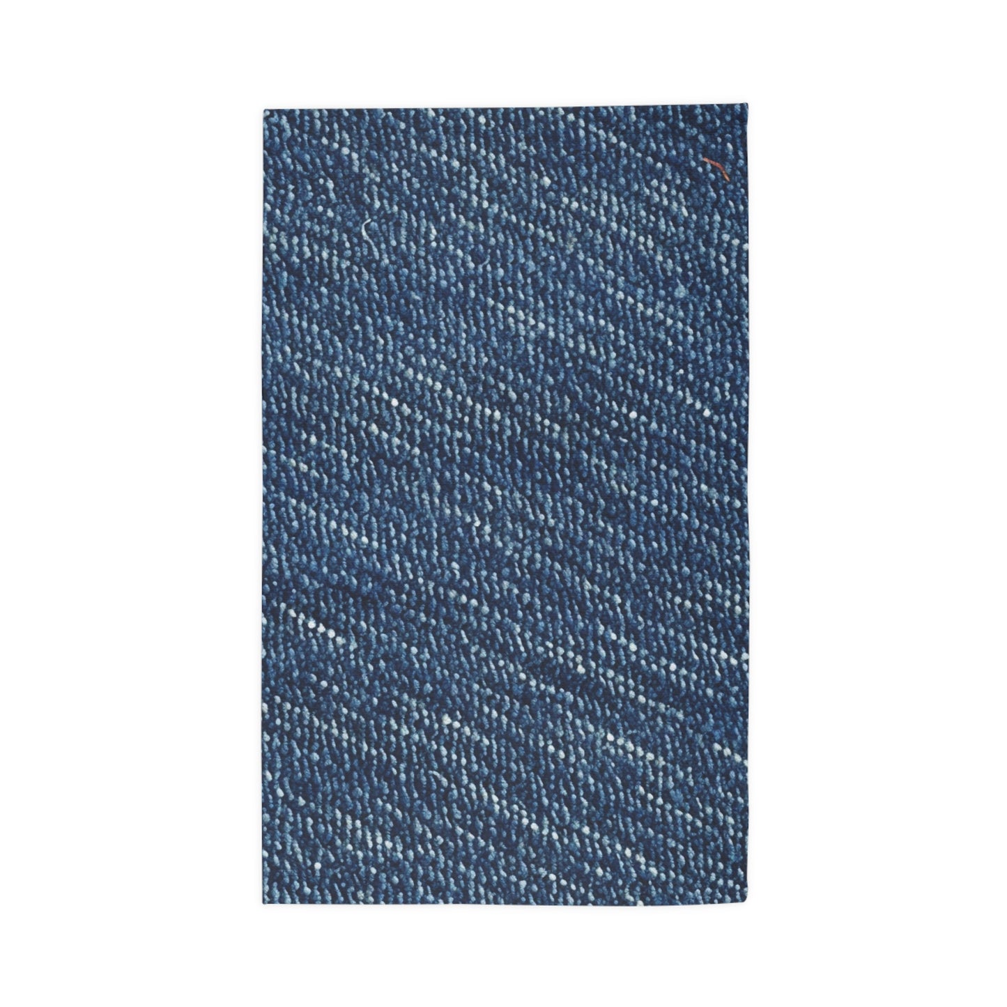 Denim-Inspired Design - Distinct Textured Fabric Pattern - Dobby Rug