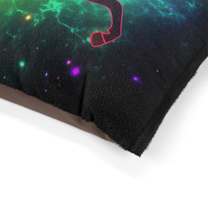 Colorful Sagittarius Zodiac Sign - Star Universe Theme - Pet Bed