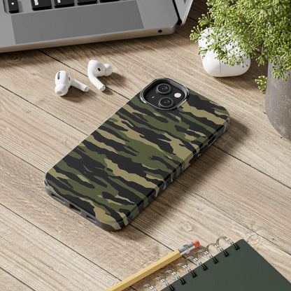 Tiger Stripe Camouflage: Vietnam War Era Style - Tough Phone Cases