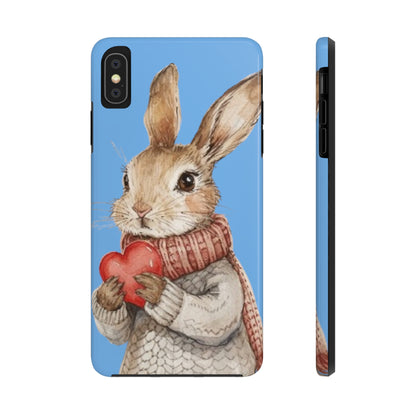 Easter Bunny Heartfelt Rabbit Gift - Tough Phone Cases