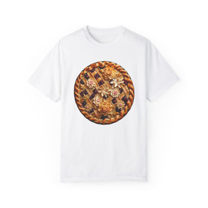 Terracotta Pie, Food Gift, Unisex Garment-Dyed T-shirt