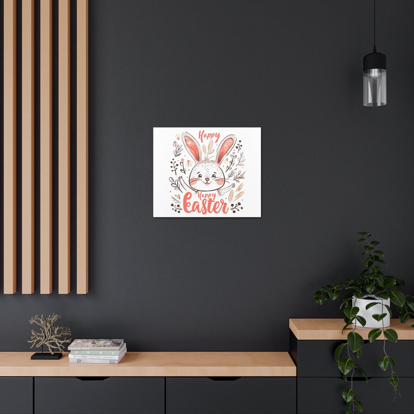 Happy Easter Bunny, Canvas Gallery Wraps