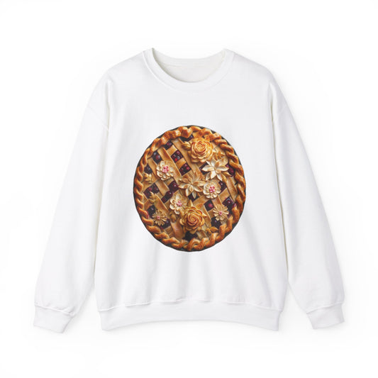 Terracotta Pie, Food Gift, Unisex Heavy Blend™ Crewneck Sweatshirt