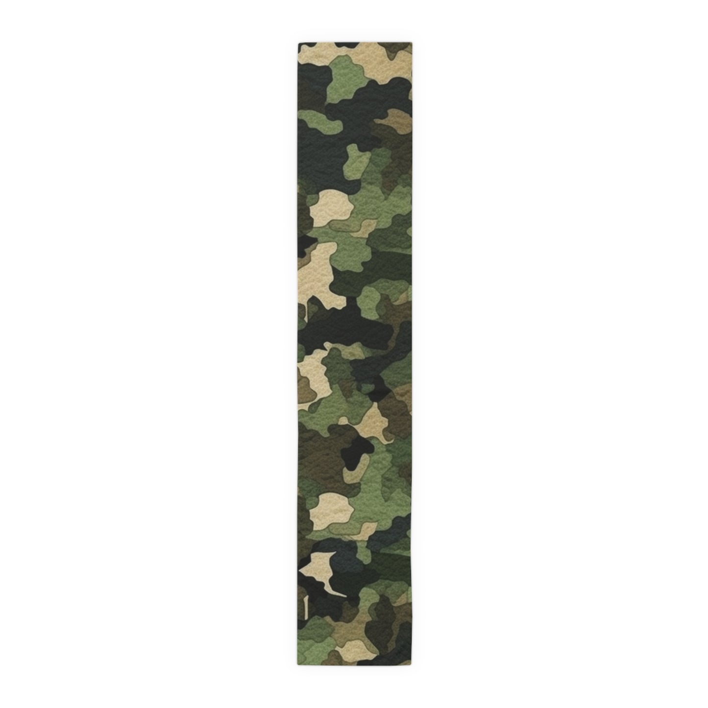 Classic Camo | Camouflage Wrap | Traditional Camo - Table Runner (Cotton, Poly)