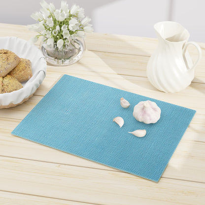 Bright Aqua Teal: Denim-Inspired Refreshing Blue Summer Fabric - Cutting Board