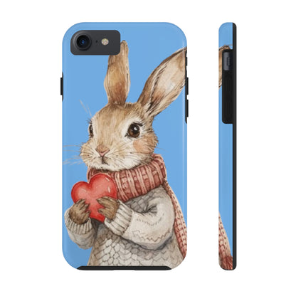 Easter Bunny Heartfelt Rabbit Gift - Tough Phone Cases