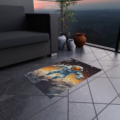 Galactic Adventurer - Celestial Star Art: Deep Space Exploration - Outdoor Rug