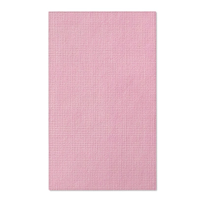 Blushing Garment Dye Pink: Denim-Inspired, Soft-Toned Fabric - Area Rugs