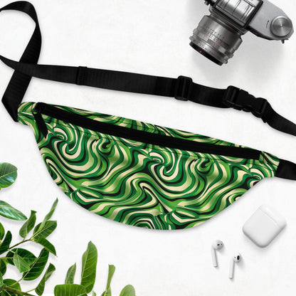 Disco Zebra Green - Fanny Pack