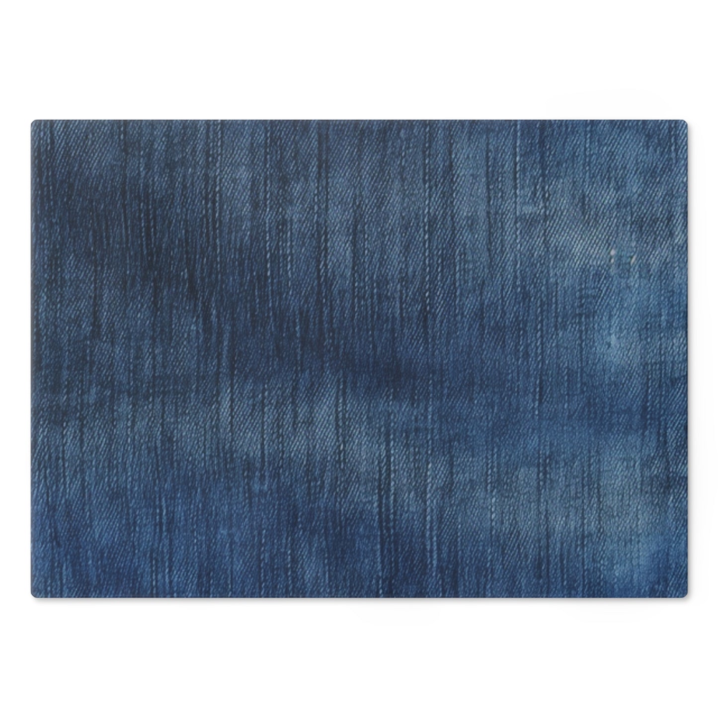 Indigo Splash: Washed Denim Reverie in Deep Blue - Cutting Board