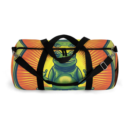 Yoga Frog Namaste Amphibian Relax Graphic Duffel Bag