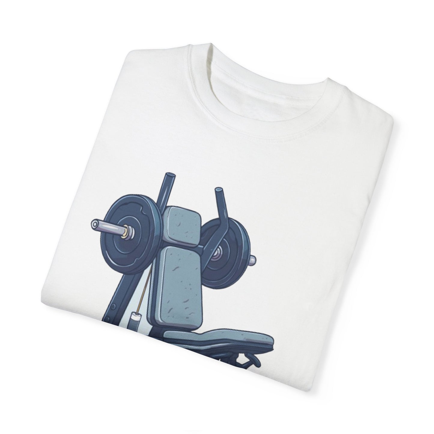 Bench Shirt, Workout Gift Athletic Graphic, Unisex Garment-Dyed T-shirt