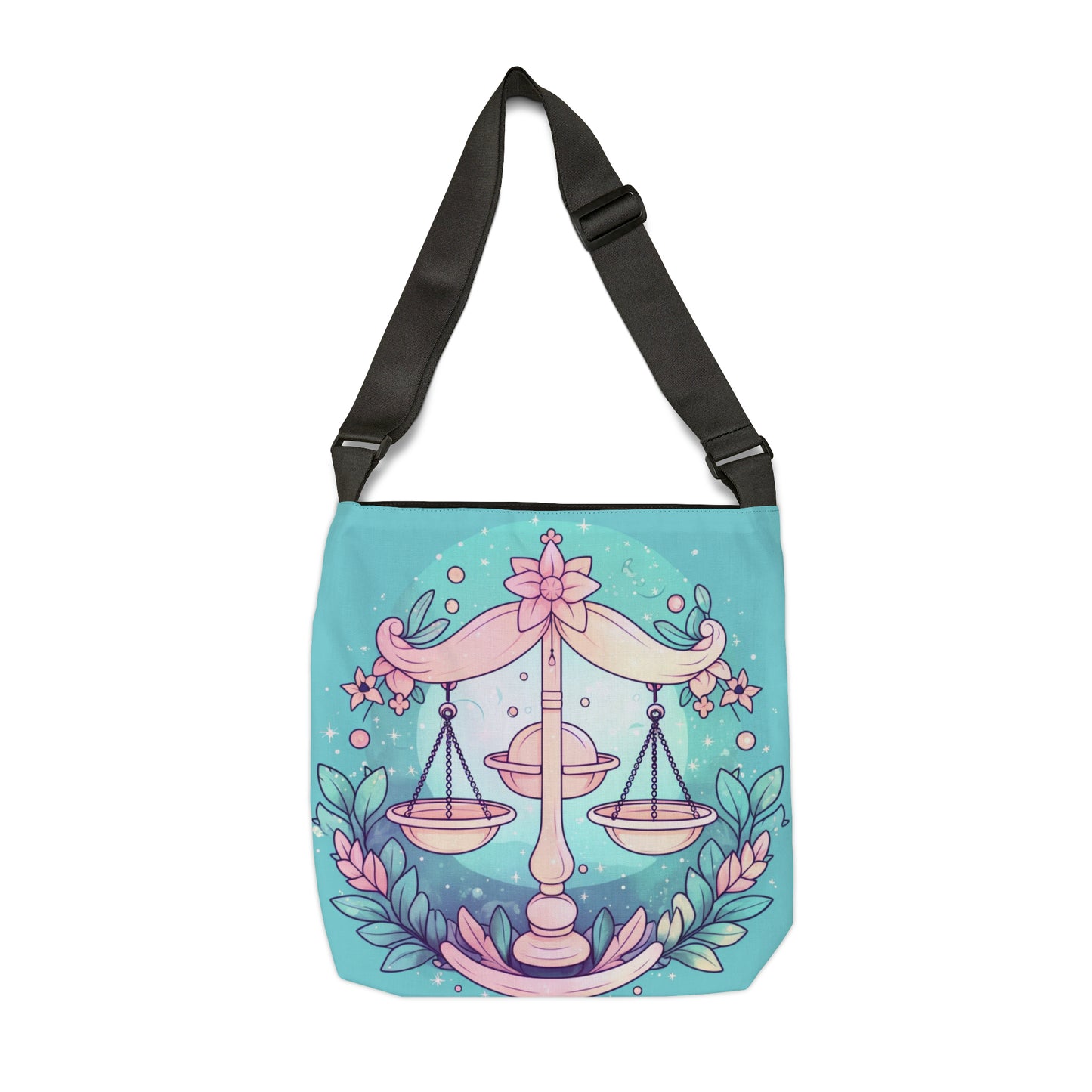 Libra Astrology - Soft Lighting & Pastel Zodiac Sign Symbol - Adjustable Tote Bag (AOP)