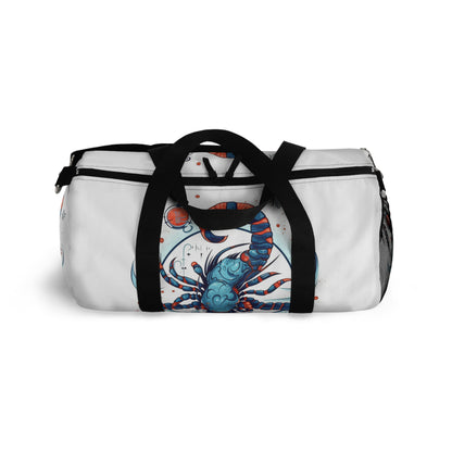 Cute Scorpio Zodiac Sign - Big Claws, Long Tail Cosmic Astrology Symbol - Duffel Bag