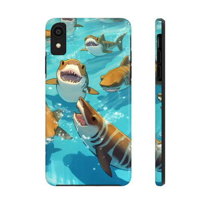 Tiger Shark: Ocean Marine Wildlife - Underwater - Tough Phone Cases