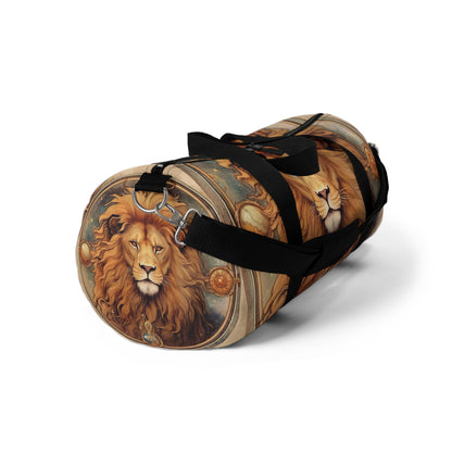 Astrological Leo Sign Vibrant Celestial Cosmic Zodiac - Duffel Bag