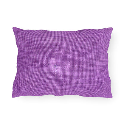 Hyper Iris Orchid Red: Denim-Inspired, Bold Style - Outdoor Pillows