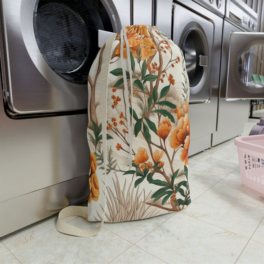 Four Seasons Beauty: Spring, Summer, Autumn & Winter Design Laundry Bag