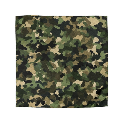 Classic Camo | Camouflage Wrap | Traditional Camo - Microfiber Duvet Cover