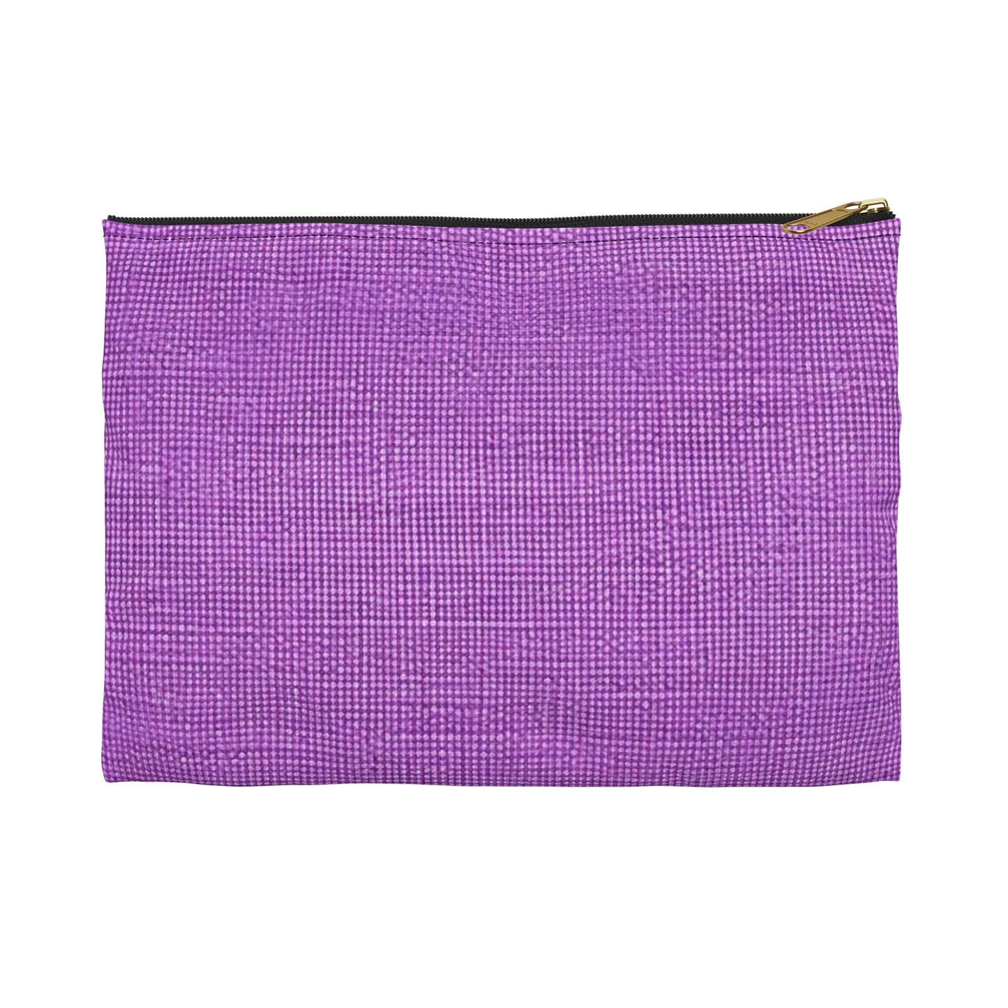 Hyper Iris Orchid Red: Denim-Inspired, Bold Style - Accessory Pouch