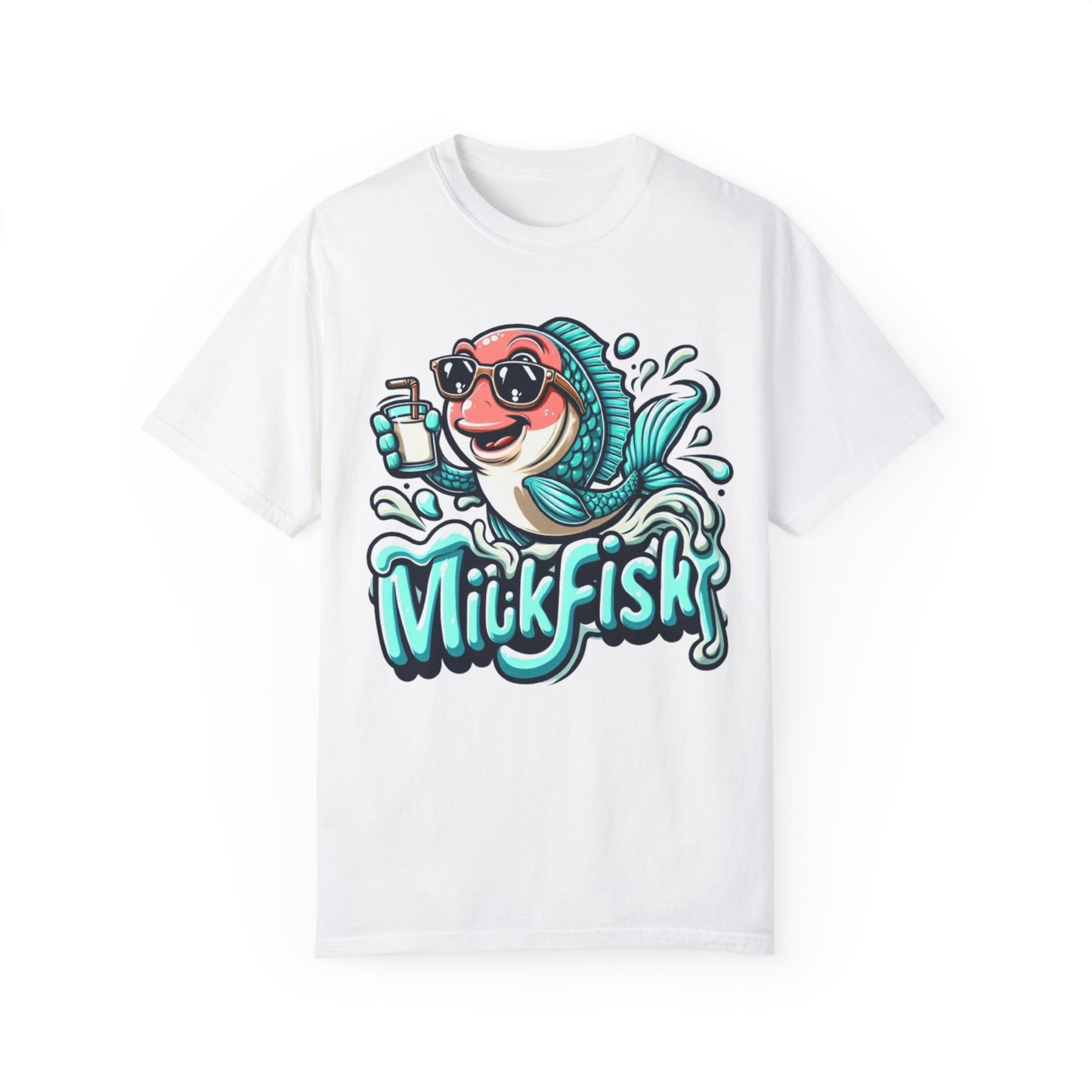 Milkfish, Funny Gift, Unisex Garment-Dyed T-shirt