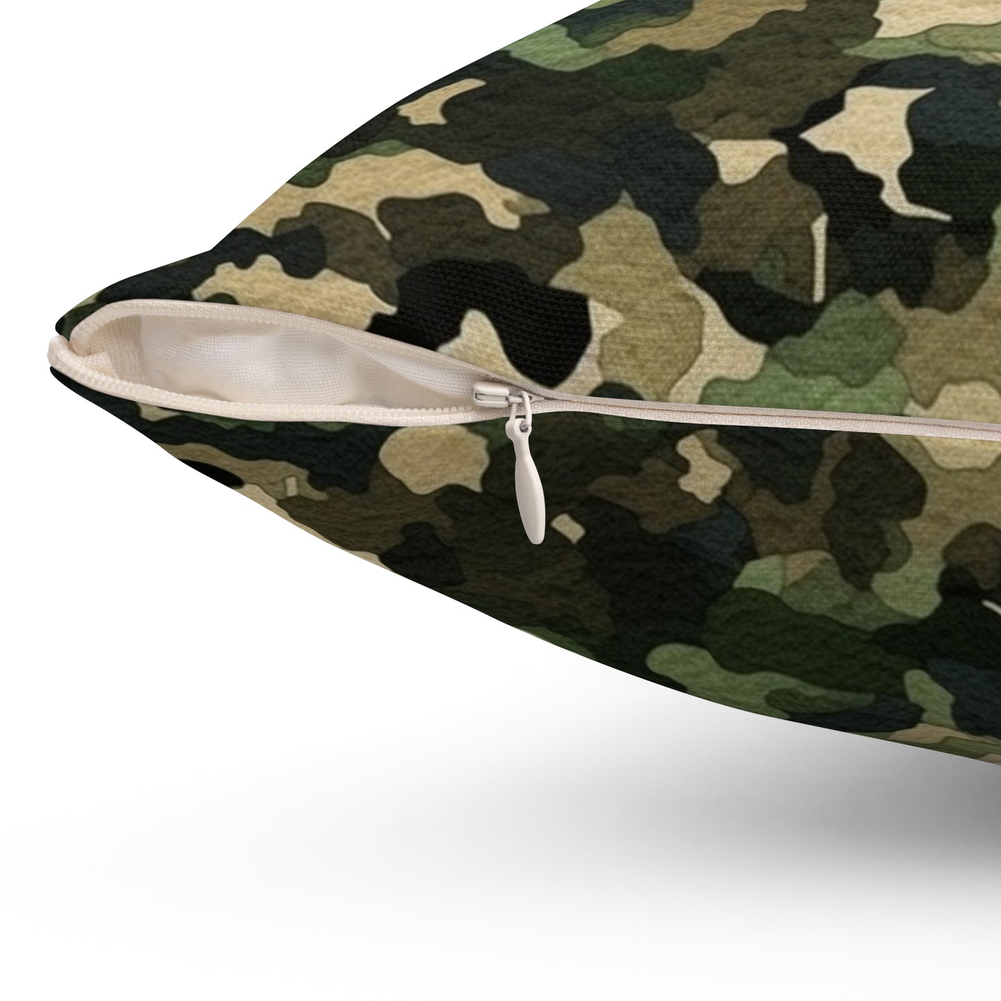 Classic Camo | Camouflage Wrap | Traditional Camo - Spun Polyester Square Pillow