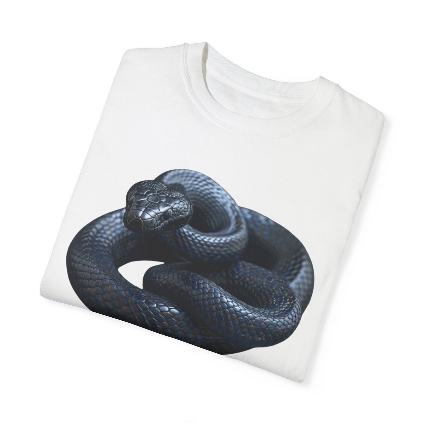 Black Mambas Snake, Black Mamba, Reptile Gift, Unisex Garment-Dyed T-shirt