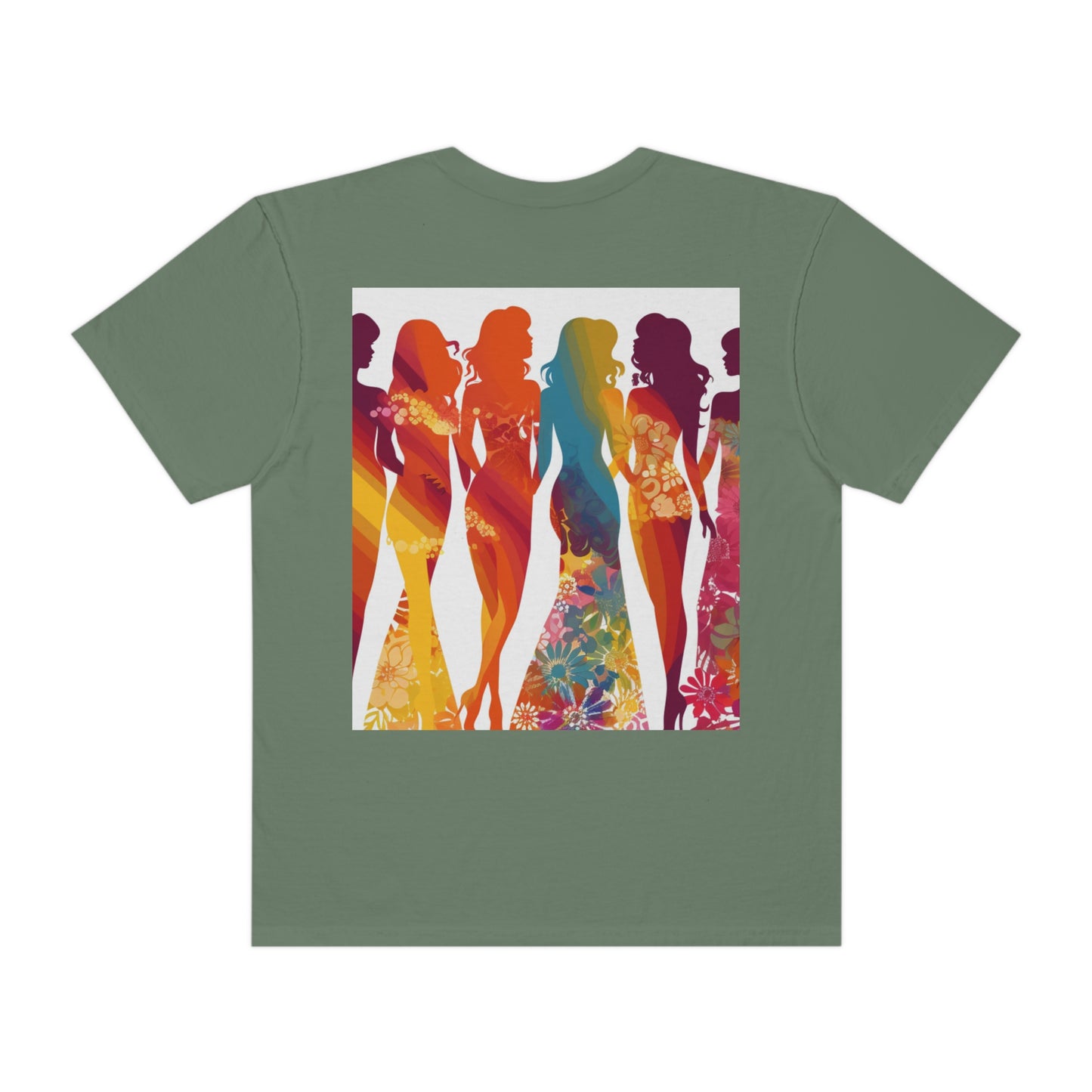 Bride Tribe Bachelorette Bash - Bold & Bright Design - Unisex Garment-Dyed T-shirt