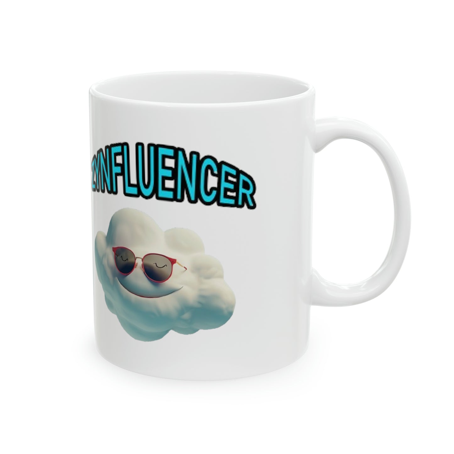 Zynfluencer - Ceramic Mug, 11oz