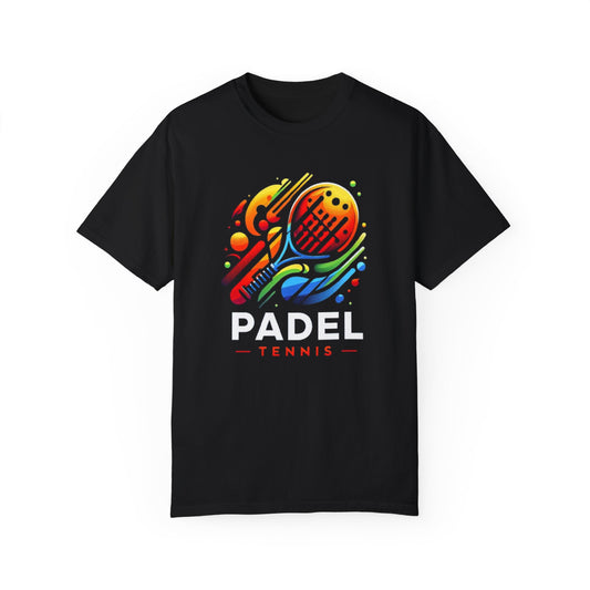 Padel Tennis, Not Paddle Tennis, Volley Sport Trend - Unisex Garment-Dyed T-shirt