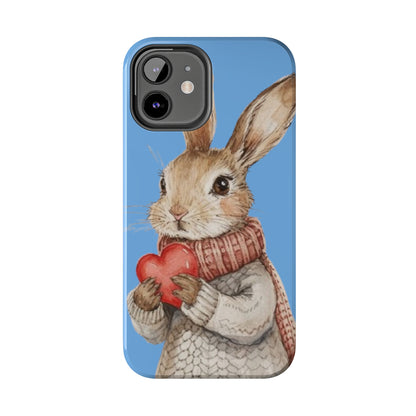 Easter Bunny Heartfelt Rabbit Gift - Tough Phone Cases