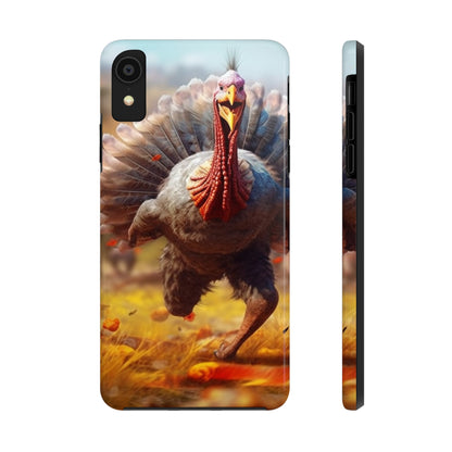 Thanksgiving Trot Turkey Run Athlete Sprint Racer Holiday Feast Dinner - Tough Phone Cases