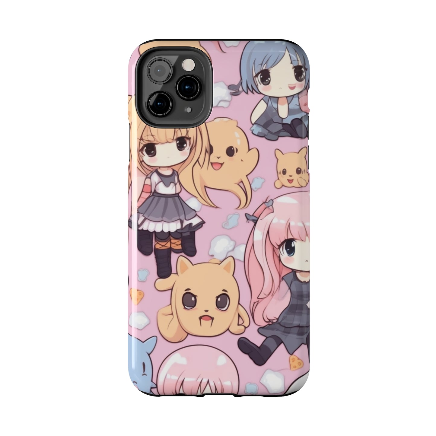 Kawaii Anime Girls: Cute and Adorable Manga Inspired Design - Tough Phone Cases