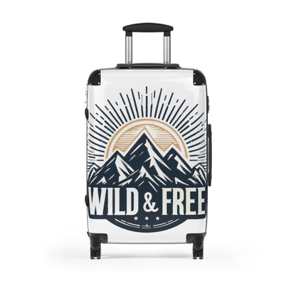 Wild and Free - Outdoor Adventure - Suitcase