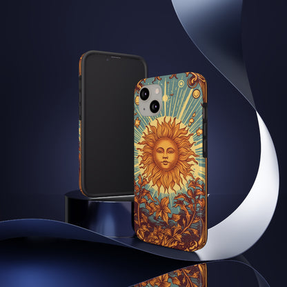 Sun Tarot Card Symbol of Growth, Life, and Radiance - Tough Phone Cases