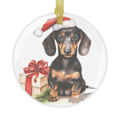 Dachshund Dog - Glass Ornament Bundles