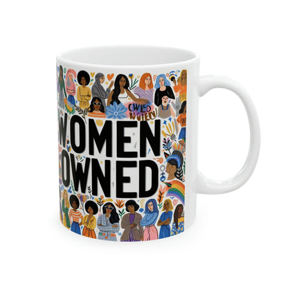 Women Owned - Ceramic Mug, 11oz