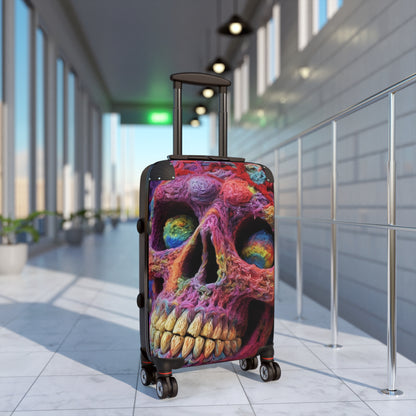 Crochet Skeleton Skull Halloween Horror Scary Style - Suitcase