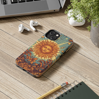 Sun Tarot Card Symbol of Growth, Life, and Radiance - Tough Phone Cases