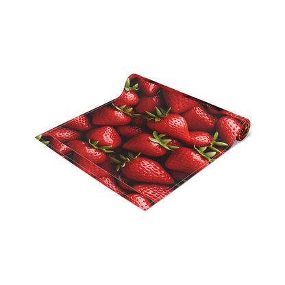 Strawberry Patch Picks: Home Decor and Gifts for the Ultimate Berry Fan - Table Runner (Cotton, Poly)