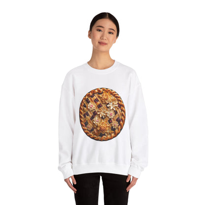 Terracotta Pie, Food Gift, Unisex Heavy Blend™ Crewneck Sweatshirt