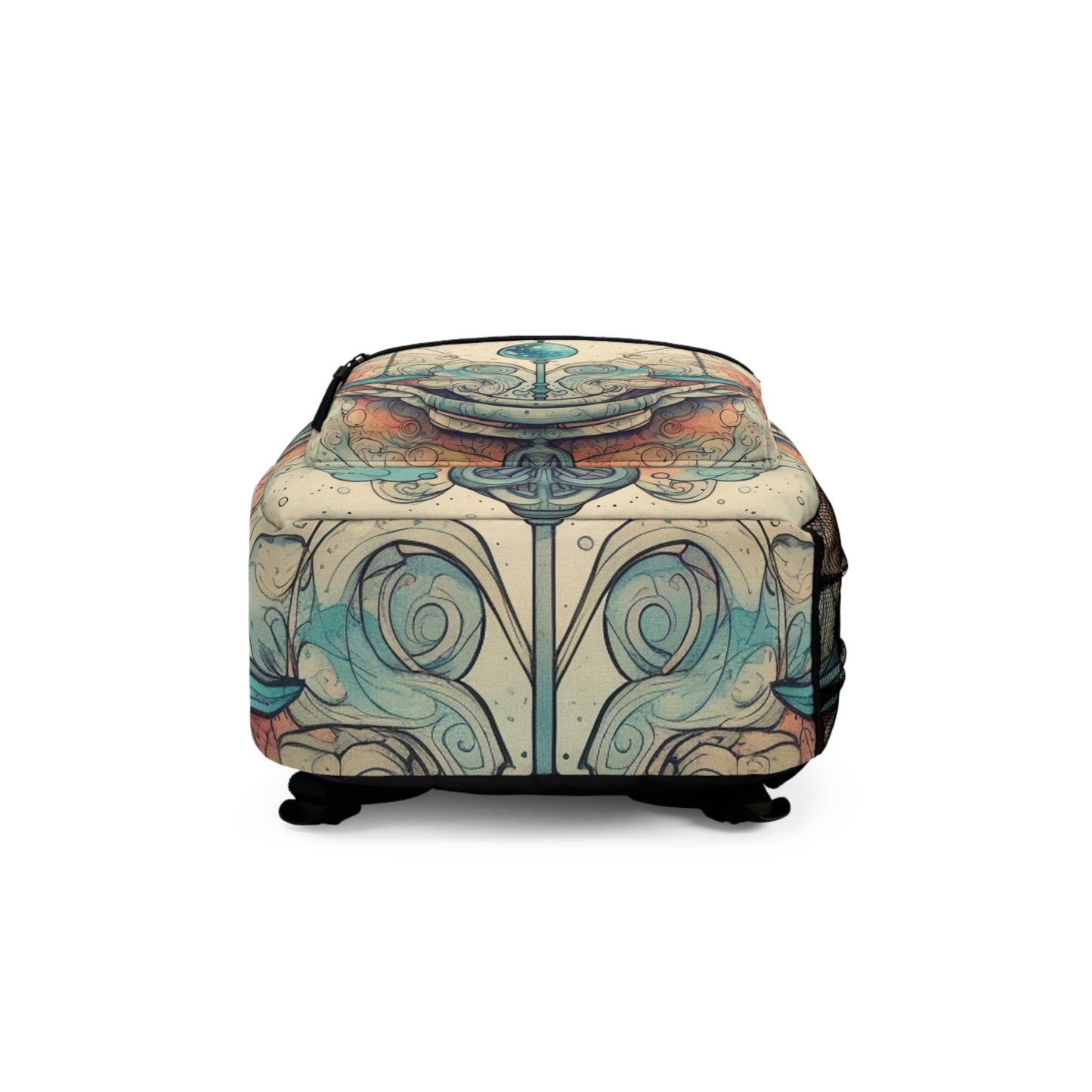 Libra Zodiac - Astrology Sign Street Art Equilibrium in Pastels - Backpack