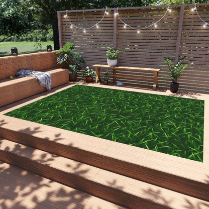 Touch Grass Indoor Style Outdoor Green Artificial Grass Turf - Outdoor Rug