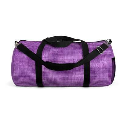 Hyper Iris Orchid Red: Denim-Inspired, Bold Style - Duffel Bag