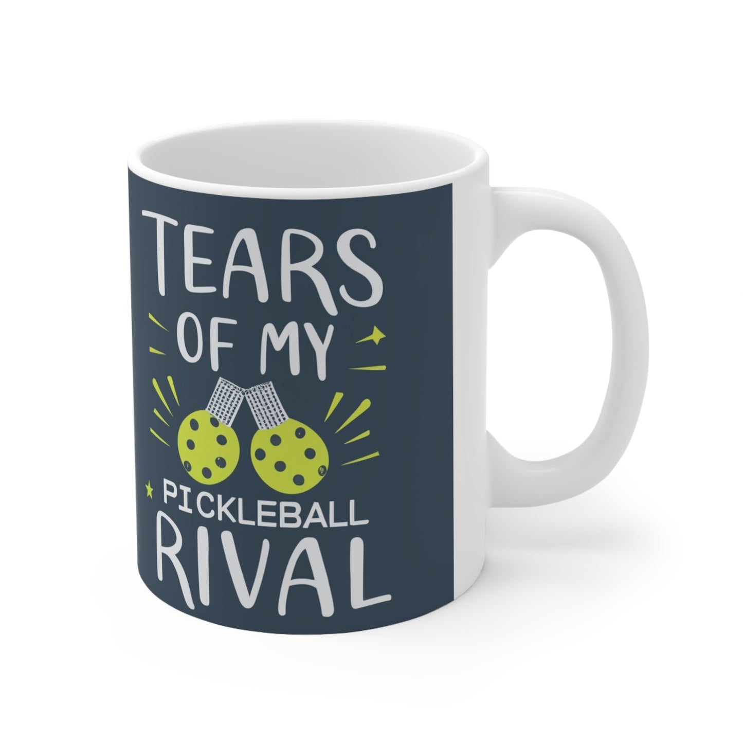 Lágrimas de Pickleball - Taza de cerámica 11oz