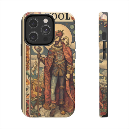 Expressive Tarot - 'The Fool' Card Artistic Reading Symbol - Tough Phone Cases