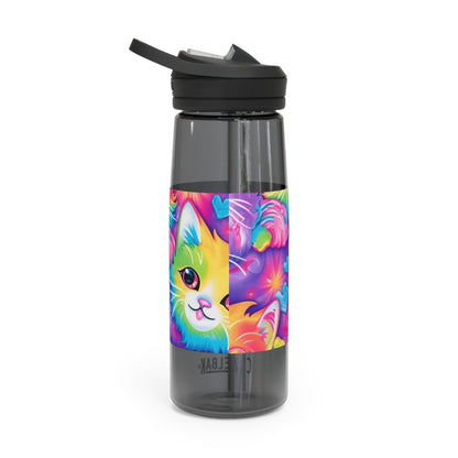 Happy Kitten & Cat Design - Vivid, Colorful & Eye-Catching - CamelBak Eddy®  Water Bottle, 20oz\25oz