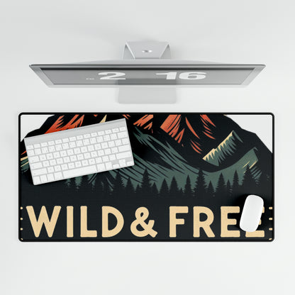 Wild and Free Mountain Travel - Desk Mats