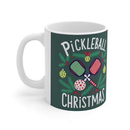 Pickleball Christmas - Ceramic Mug 11oz