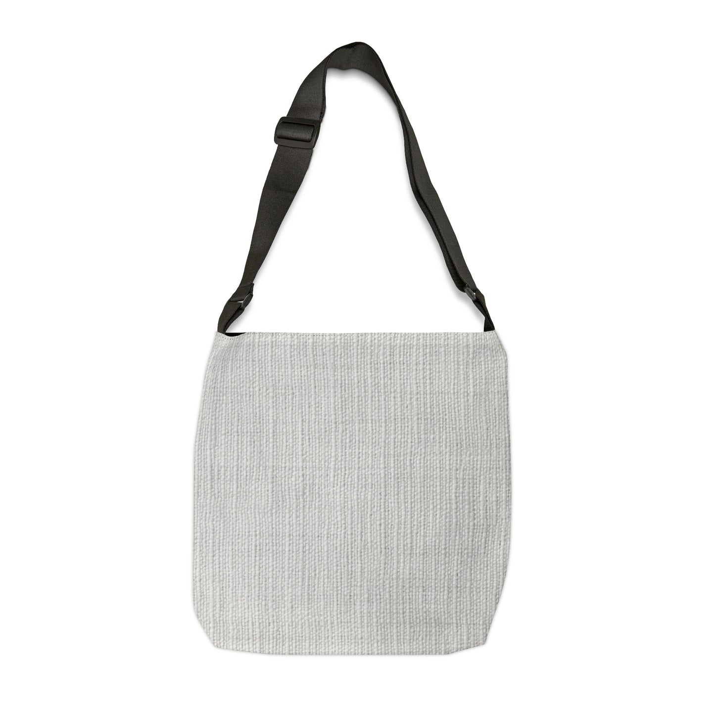 Chic White Denim-Style Fabric, Luxurious & Stylish Material - Adjustable Tote Bag (AOP)